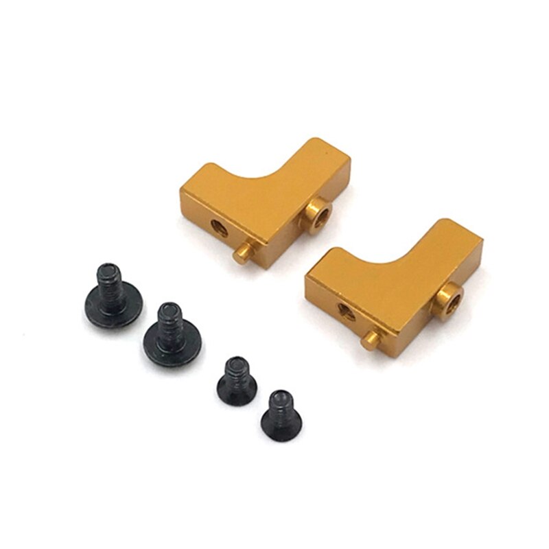 Für Wltoys 144001 124019 124018 Metall Servo Mount Befestigt Sitz Upgrade Zubehör RC Auto Teile: Yellow