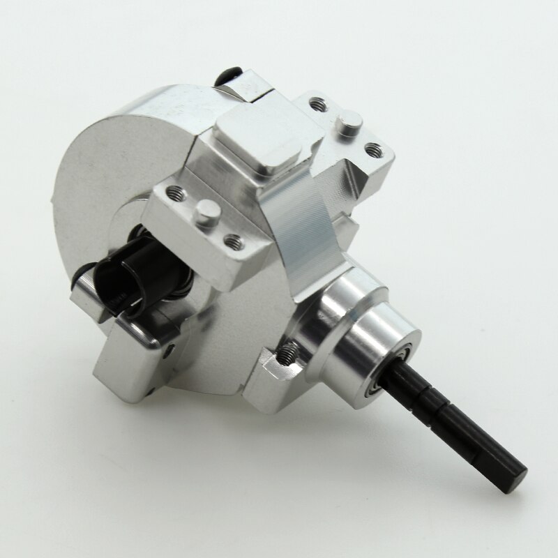 HSP Electric Car Gearbox Differential Gear Box Set 02024 02051 02030 03015 for 1/10 HSP 94111 94123 94106 94107 94108 94170: metal silver rear