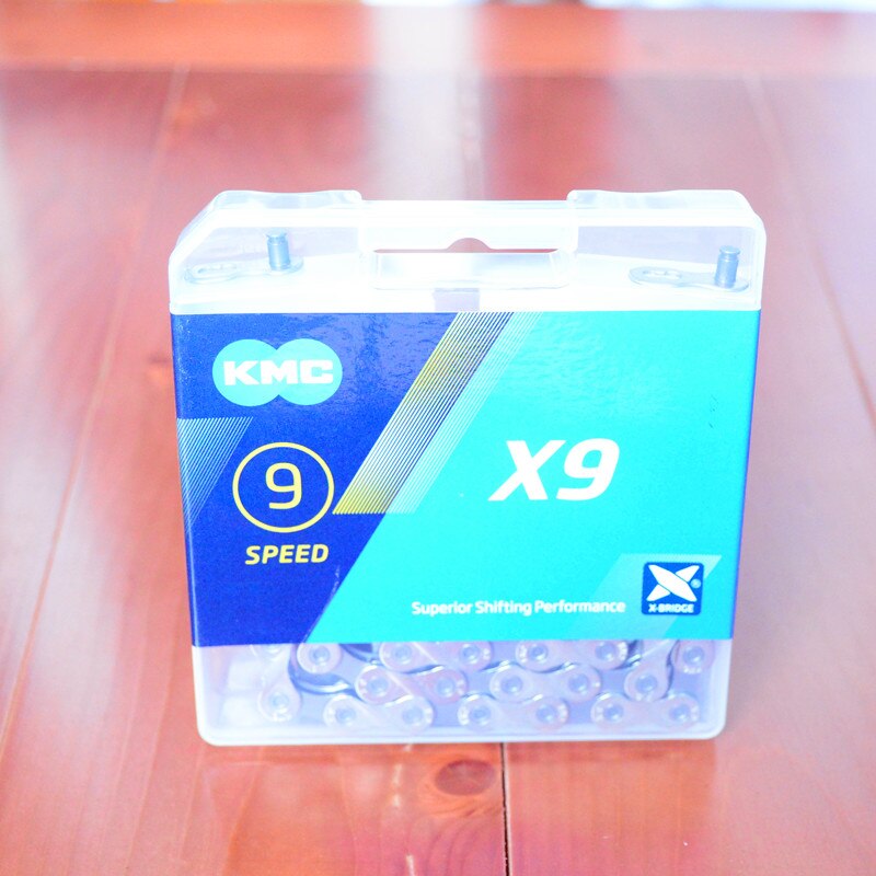 KMC Z9 / X9 bicycle chain 9 speed Road mountain bike 116L MTB chain: X9