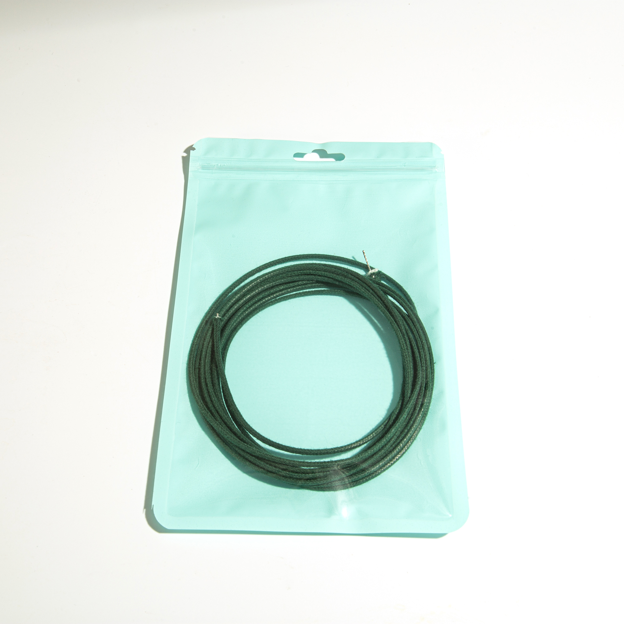 PHRILAM10 Fuß langes, mit Stoff überzogenes E-Gitarren-Bass-Kabel. Kupfer verzinntes Pushback-Gitarrenkabel im Vintage-Stil. 6 Farben erhältlich: green