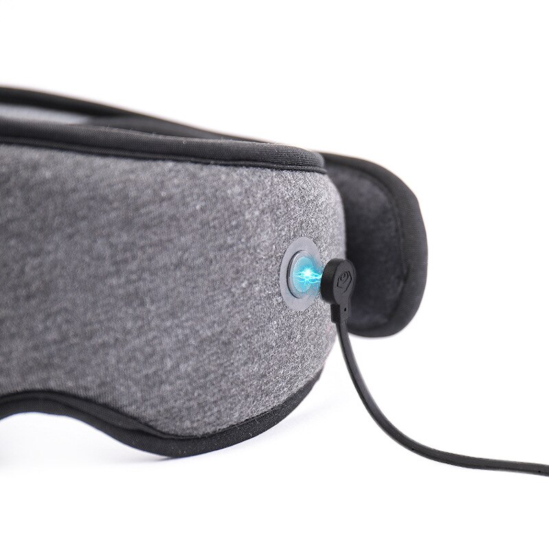 Mascarilla de vapor eléctrico con USB, máscara de algodón para los ojos, Control de temperatura, almohadillas para los ojos