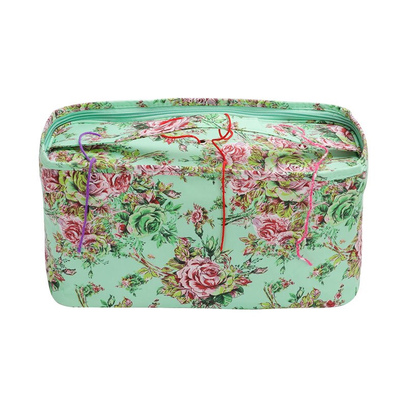Looen 11 Stijlen Garen Breien Tas Voor Diy Naald Arts Craft Holder Tote Organizer Opslag Gehaakte Tas Lege Vierkante Opslag tas: Style B