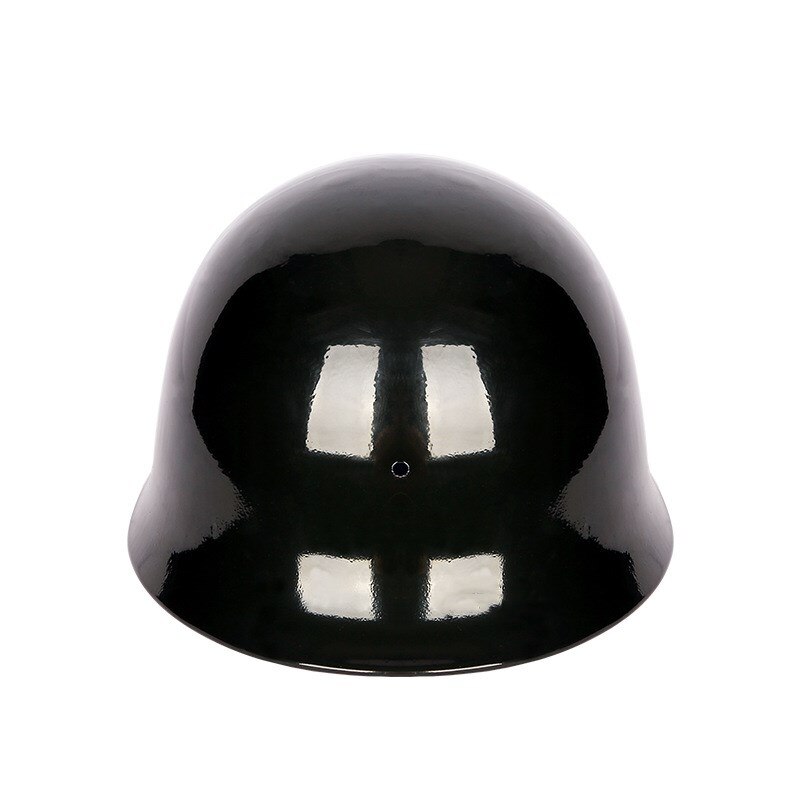 1pc Riot Helmet Security Patrol Adult Man Black Protective Head Alloy Damping Shock Resistant Anti-smash Firm Helmet 29*25*17cm
