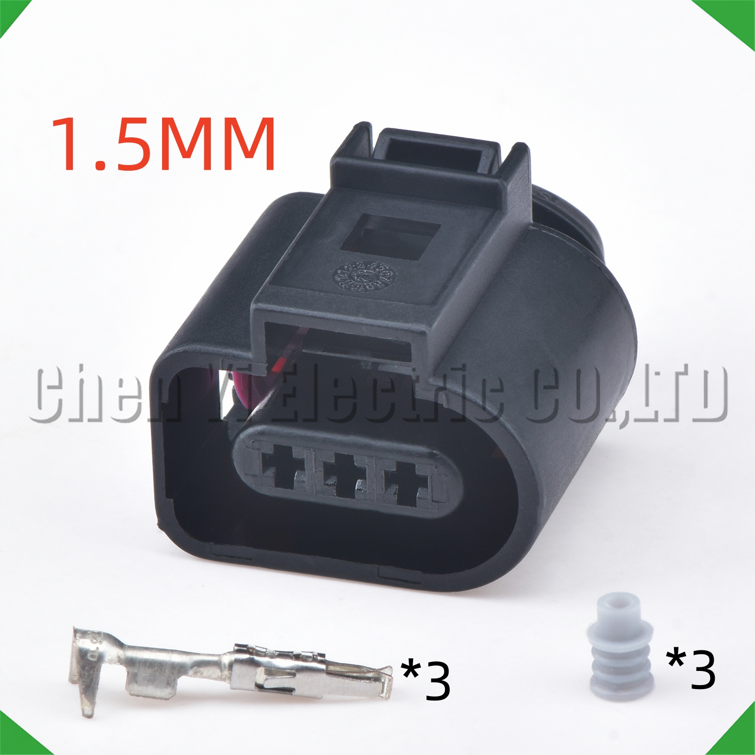 3 Pin Compressor Air Conditioning Pressure Switch Intake Pressure Sensor Automobile Connector 8K0973703 1J0973803 1J0973703: Dark Grey