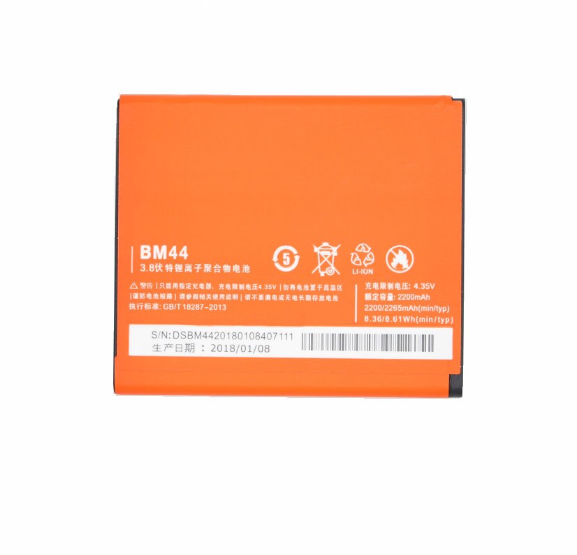 Ciszean 1x 3.8V 2200Mah BM44 Bm 44 Telefoon Vervanging Li-Polymeer Batterij Voor Xiaomi Redmi 2 Redmi 2 een Batterijen