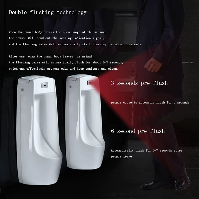 Urinoir Sensor Accessoires Infrarood Full-Automatische Geïntegreerde Urinoir Emmer Wc Urine Pocket Spoelen Apparaat Magneetventiel