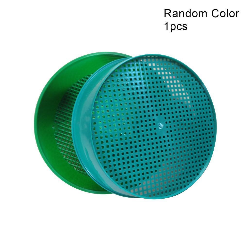 Plastic Garden Sieve Riddle Green For Compost Soil Stone from Tool Filtration and Mesh Soil Stones Garden Sieve Large Soil E4G6