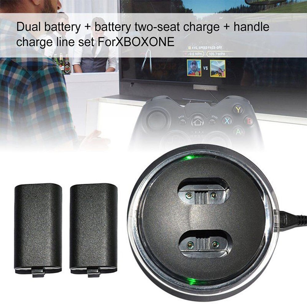 Dual Charging Dock Station Controller Oplaadbare Batterij Voor Xbox One Handvat Nk-Winkelen