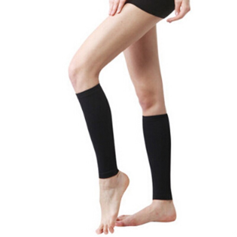 1 Pair Relieve Leg Calf Sleeve Varicose Vein Circulation Compression Elastic Stocking Leg Support For Women Sports Wear