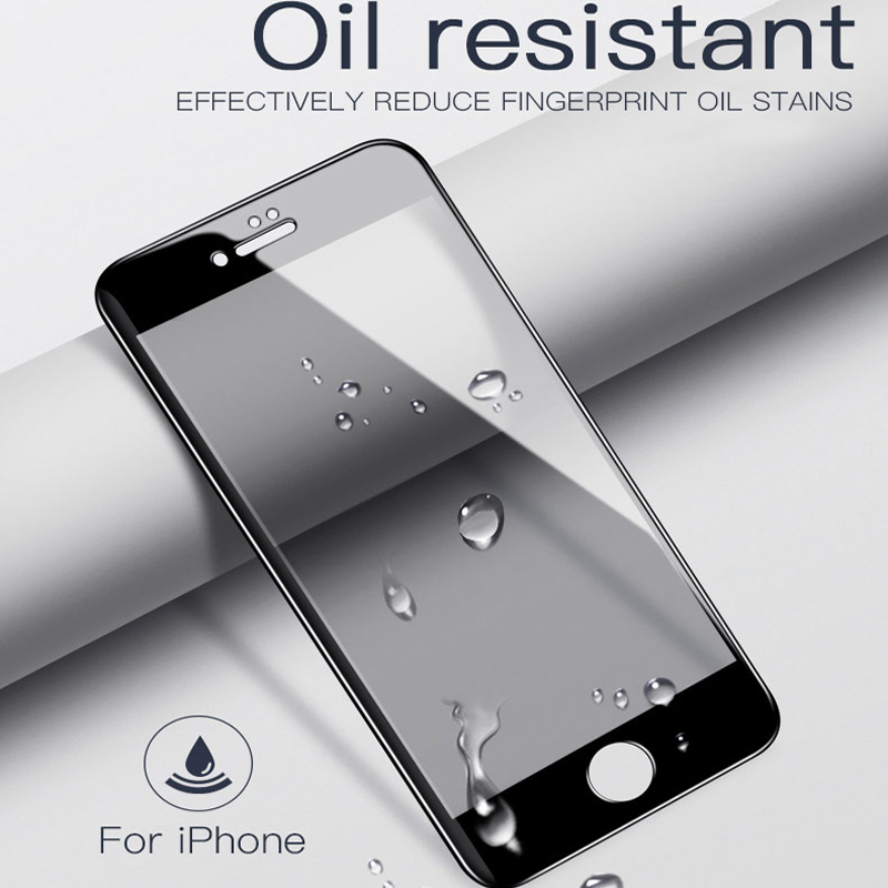 Protecteur d'écran de confidentialité, 3 pièces, pour iPhone 8 7 6 6s Plus SE 2022 9H, Film Anti-espion en verre trempé complet