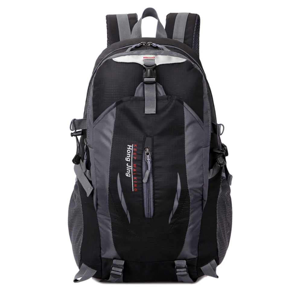 Fietsen Rugzak Outdoor Camping Dagrugzak Universele Schoudertas Comfortabele Wandelen Rugzak Waterdichte Nylon S26: Black