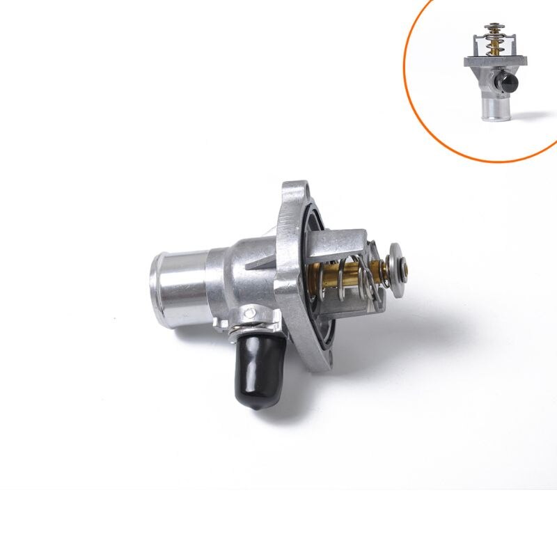 96984104 aluminium termostat motor køleventil hus samling til chevrolet