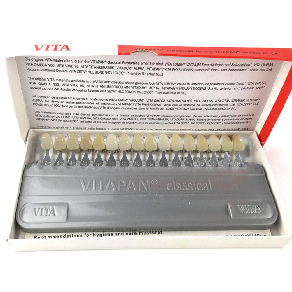 Tooth Whitening Products Guide Dental Material Vita 16Colors Tooth Model Colorimetric Plate Tooth Shape for Beauty Device