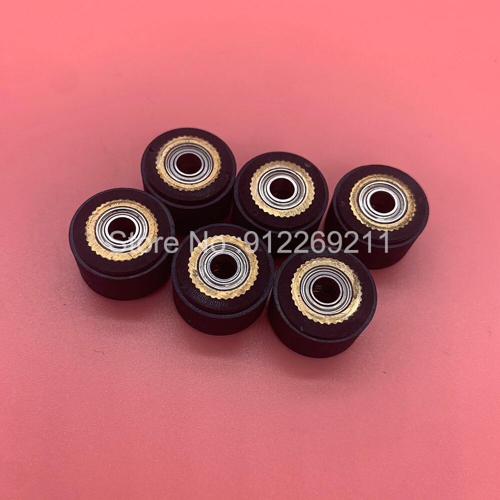 Graphtec Snijden Papier Druk Pinch Roller Voor CE5000 CE3000 CE6000 FC8600 FC8000 Druk Push Roller Wiellager Koperen Kern