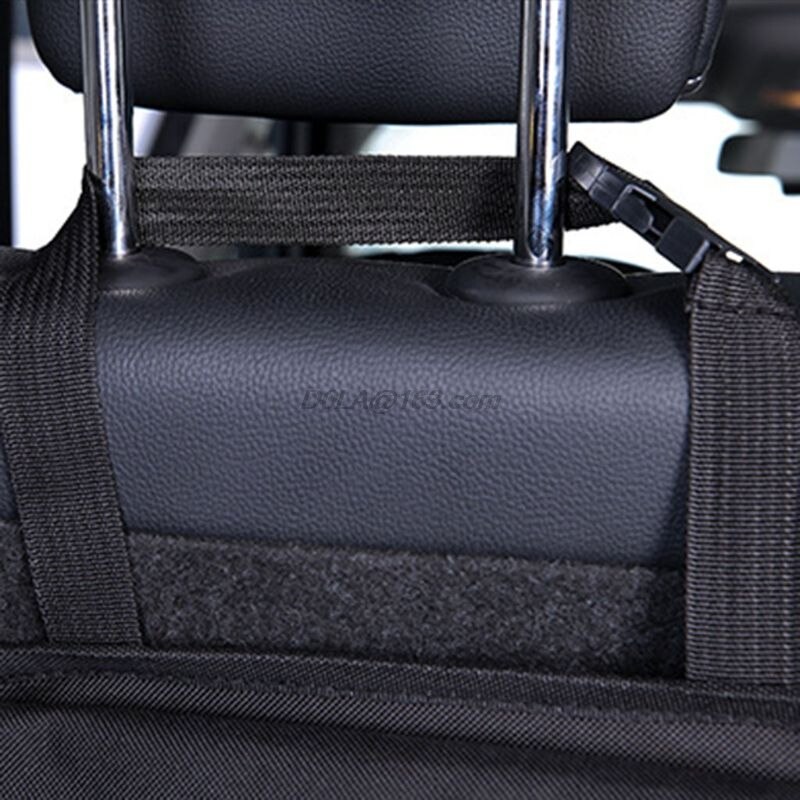 Universal grande capacidade organizador tronco do carro ajustável banco de trás oxford multi-bolso saco de armazenamento acessórios para automóveis