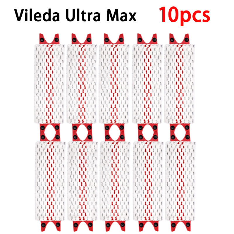 Microfiber Vloer Dweil Pads Herbruikbare Platte Spin Dweil Vervanging Voor Vileda Ultramax Sneldrogende Machine Washabl