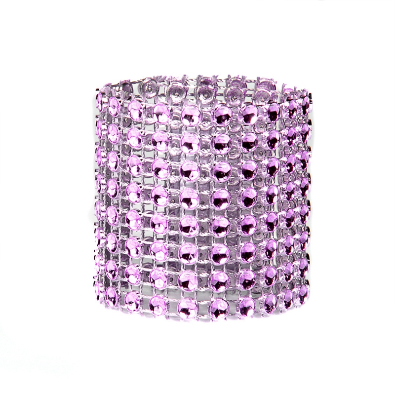 10pcs Napkin Rings Rose Gold Rhinestone Bows Napkin Holder Ring Serviette Buckles Wedding Event Decoration Crafts Party Supplies: 5