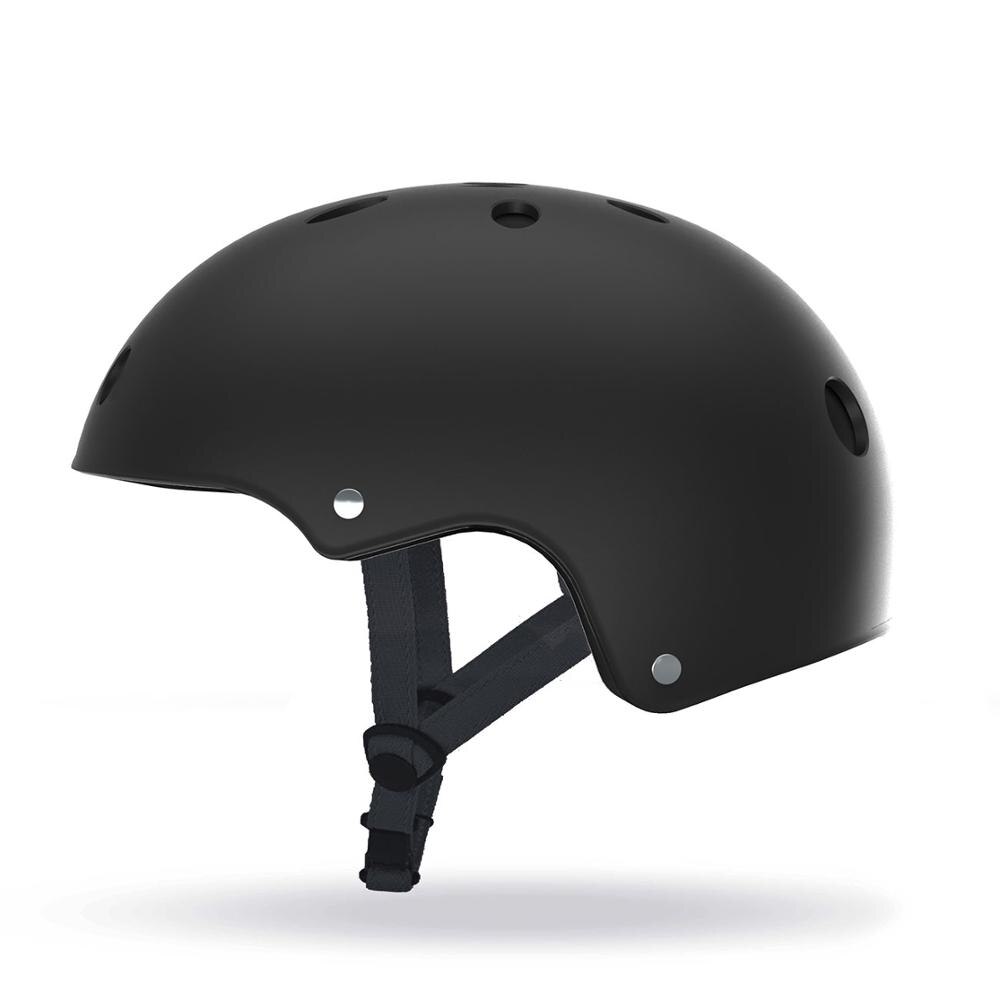 SCOOTY Casque pour Trottinette/Hoverbaord/Skate/Roller, Mixte Adulte, Noir