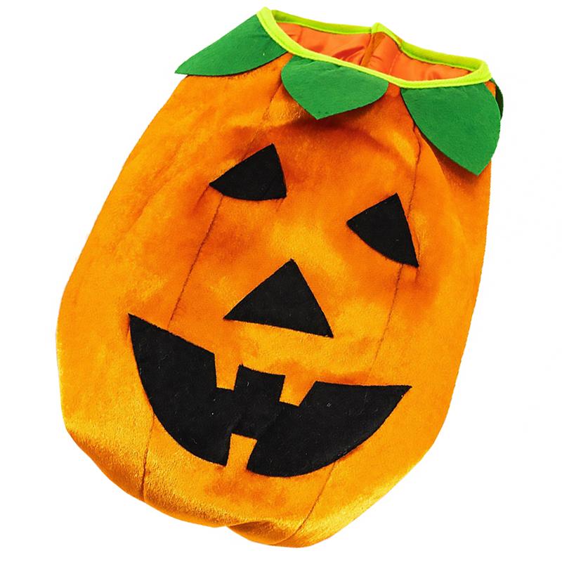 1Pc Halloween Pet Costume Pumpkin Cat Dog Clothes Pet Supply For Halloween Party