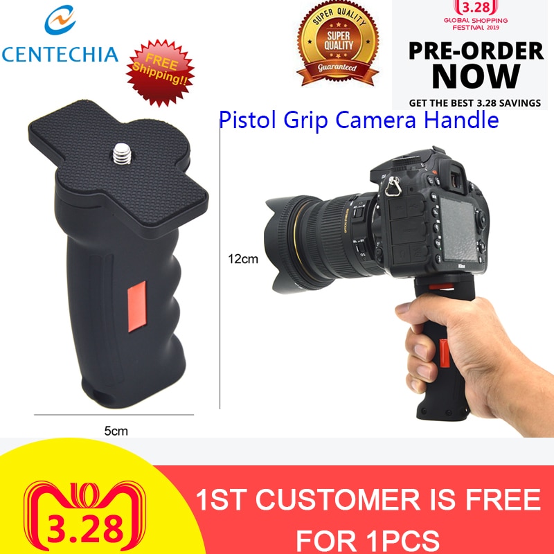 Video Mini Grip Handheld Gimbal Camera Stabilizer Actie Stabiliseren Handgreep Voor Slr Dslr Dc Canon Nikon Sony Smartphone
