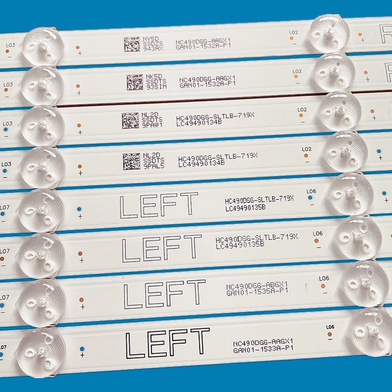 Tira de LED para 49UM7100PSA 49UF6400 49UM7400 49LK5900P 49UM7100 49UK6350PUC 49UK7500PUA 49UK7700AUB 49SJ800V 49SJ8109 49SJ810V
