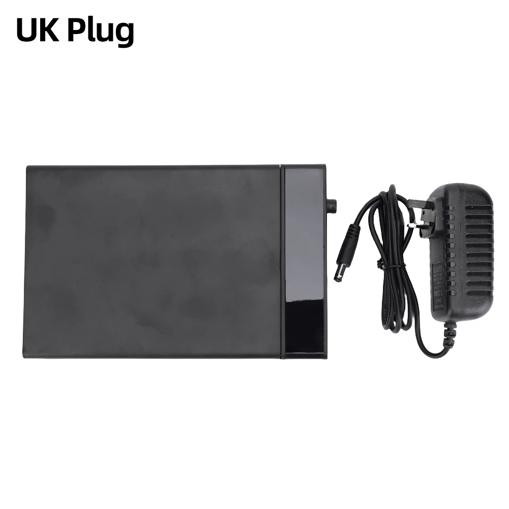 3.5 Inch USB 3.0 SATA External HDD Disk Hard Drive Enclosure Case Type-C External Storage Box Support Hard Drive: WHITE