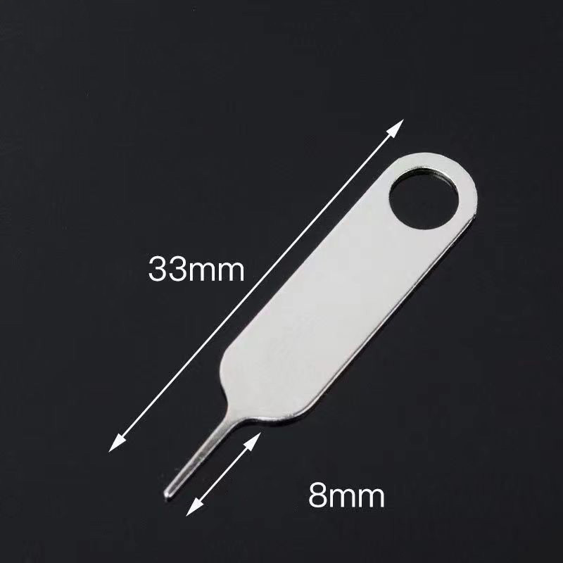 30Pcs Universal Uitgebreid Telefoon Sim-kaart Naald Verdikte Sim-kaart Pin Uitwerpen Verwijderen Naald Opener Ejector Voor Iphone Samsung
