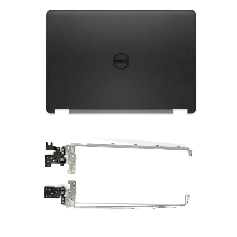 Nowy LCD tylna pokrywa/zawiasy/pokrywa przednia/podpórce pod nadgarstki/dolna obudowa dla Dell Latitude E5440 5440 laptopa bez dotykowy: A Hinges
