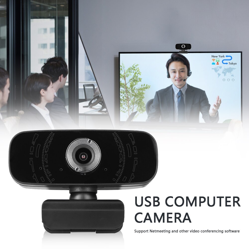 480P 720p Webcam HD Camera Web Cam Auto Focus Built-in Microphone For Computer PC Laptop Tab Conference Webcast