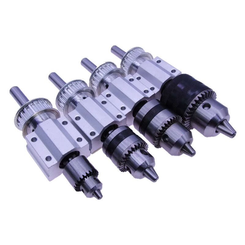 DIY Woodworking Small Lathe for Cutting and Grinding Spindle of Bench Drill/electric Drill Powerless Spindle Assembly