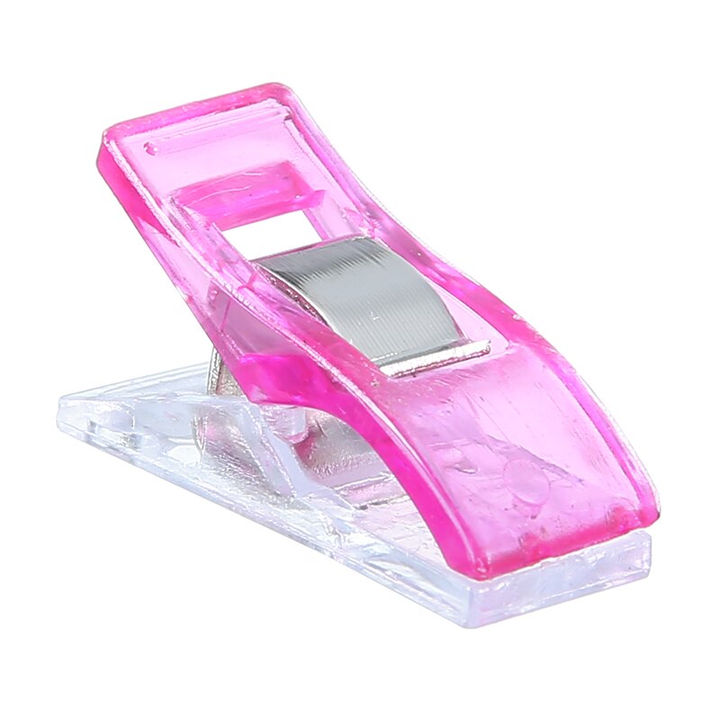 Clip de plástico para costura artesanal, accesorio de tela para el hogar y la Oficina, 50 piezas, 2,7x1cm