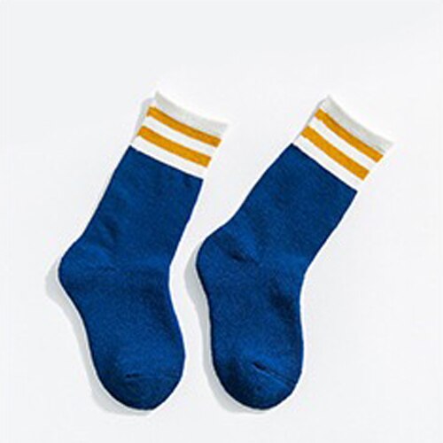 Autumn Winter Warm kids School Students Carton Cotton Children Toddler White Skateboard Ankle Soccer Warm Boy Girl Socks: 1 / 3-5 years