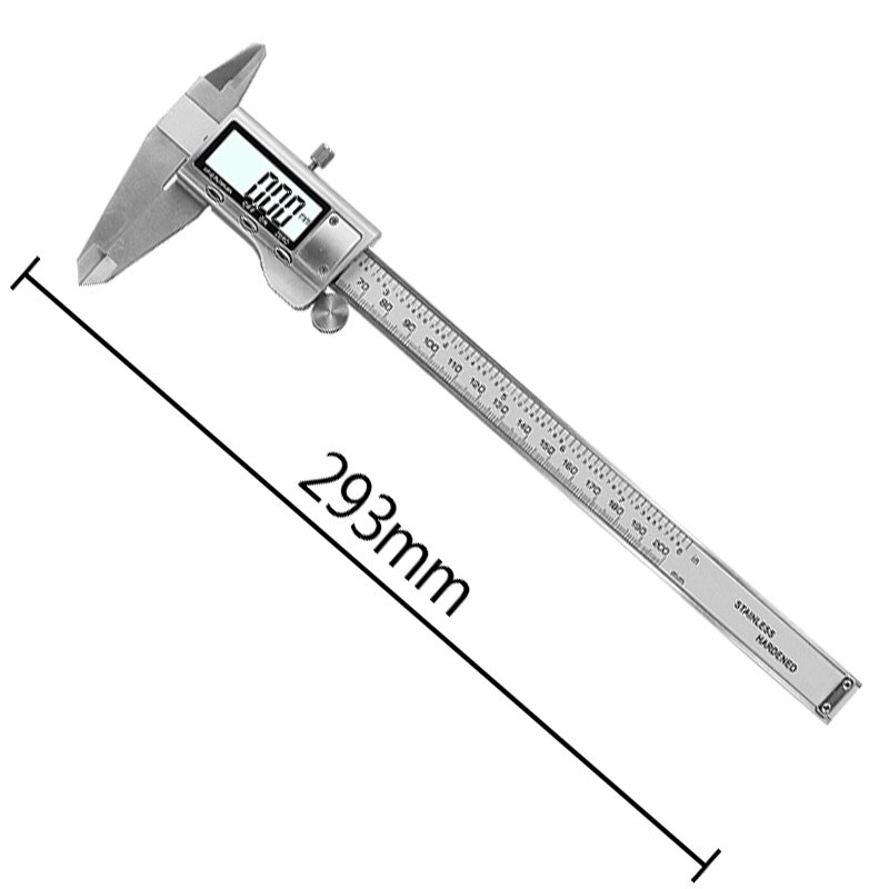 8 " 200mm digital caliper rustfrit stål digital lcd -caliper vernier caliper med detail+æske: Kalibre