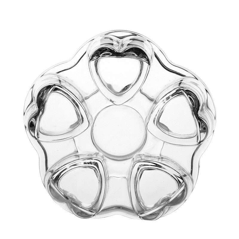 Soporte de vela con calentador, tetera con forma de corazón, vidrio transparente resistente al calor