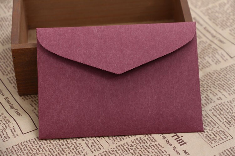 40pcs/lot Retro Paper Blank Paper Window Envelopes Wedding Invitation Envelope Thick Envelope: 7