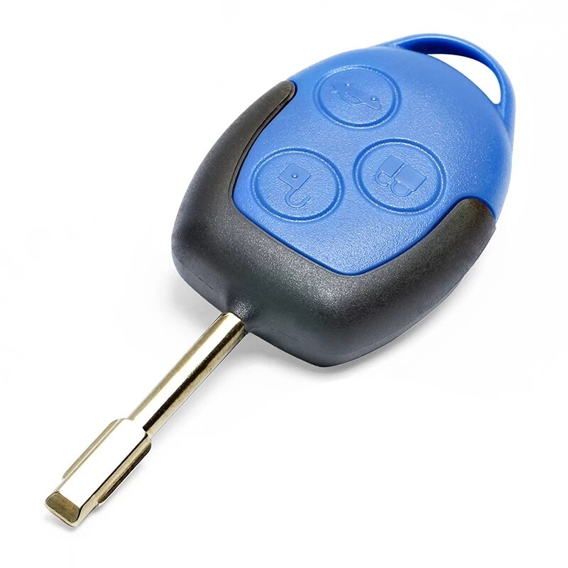 KEYECU 433MHz 4D63 Chip Remote 6C1T15K601AG For Ford Transit WM VM 2006 2007 Car Key 3 Button