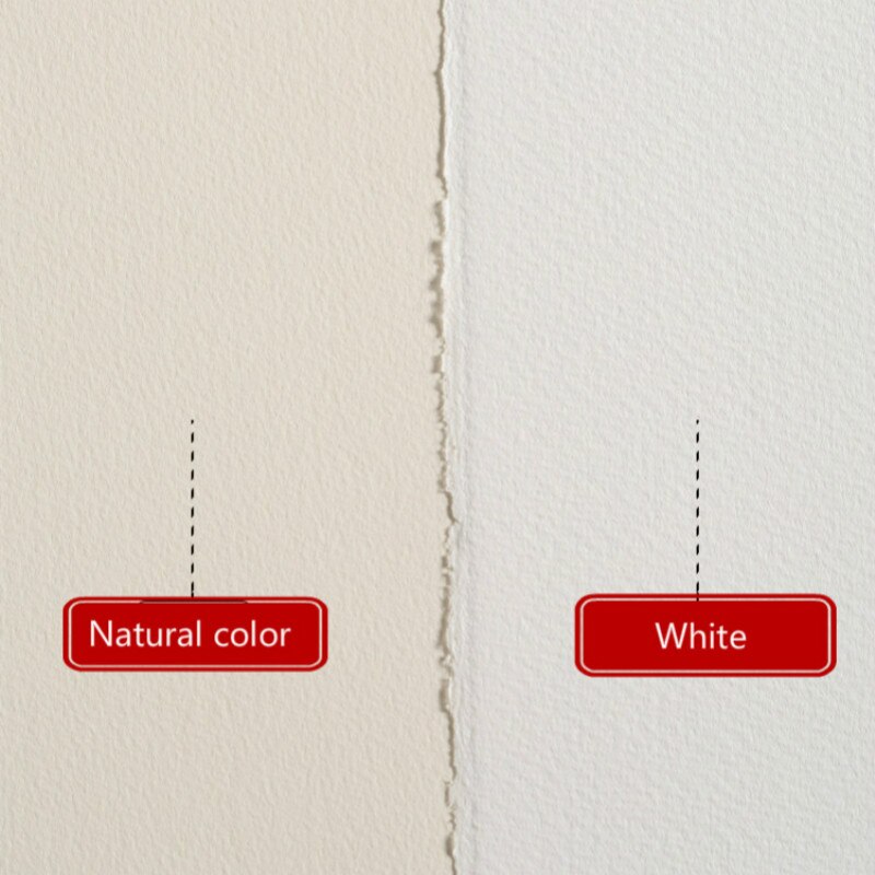 Watercolor Painting Paper Cotton Pulp Coarse Fine Medium Grain Watercolor Paper 32k 190g 300g Artist Painting Paper