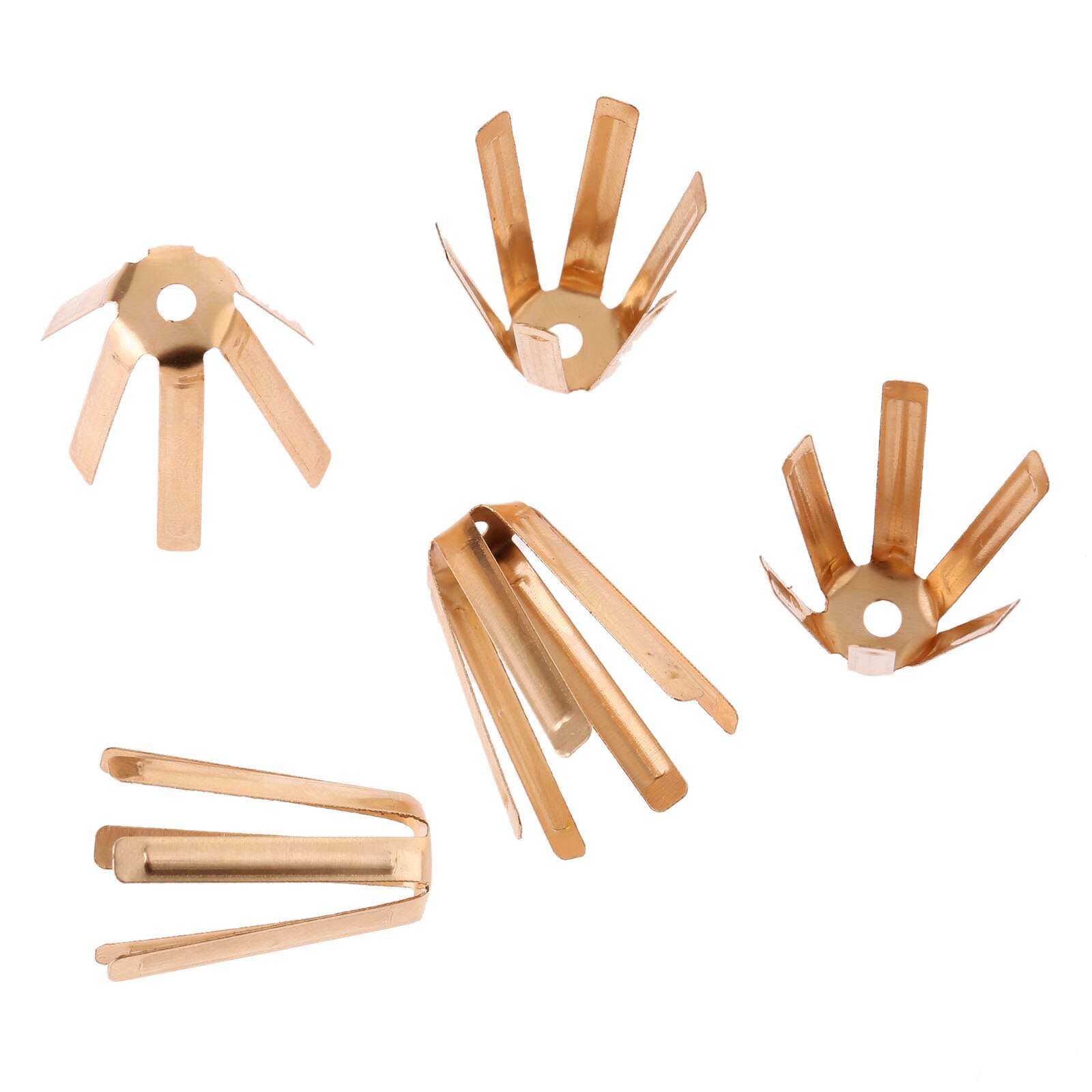 gohantee 5Pcs/Set Golf Brass Adapter Spacer Shims Model 0.335 And 0.350 24mm Fit For Golf Shafts And Golf Club Heads Accessories