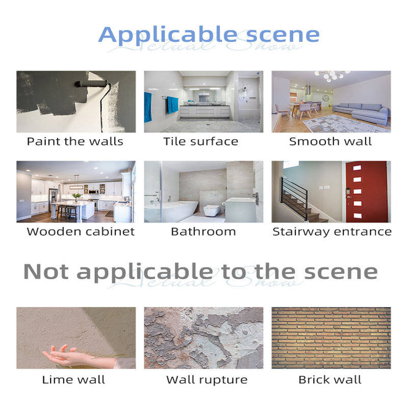 Retro Tile Wall Stickers Kitchen Bathroom Decoration 3D Wallpaper Waterproof Vinyl Self-Adhesive Tile Decals Home Decoration