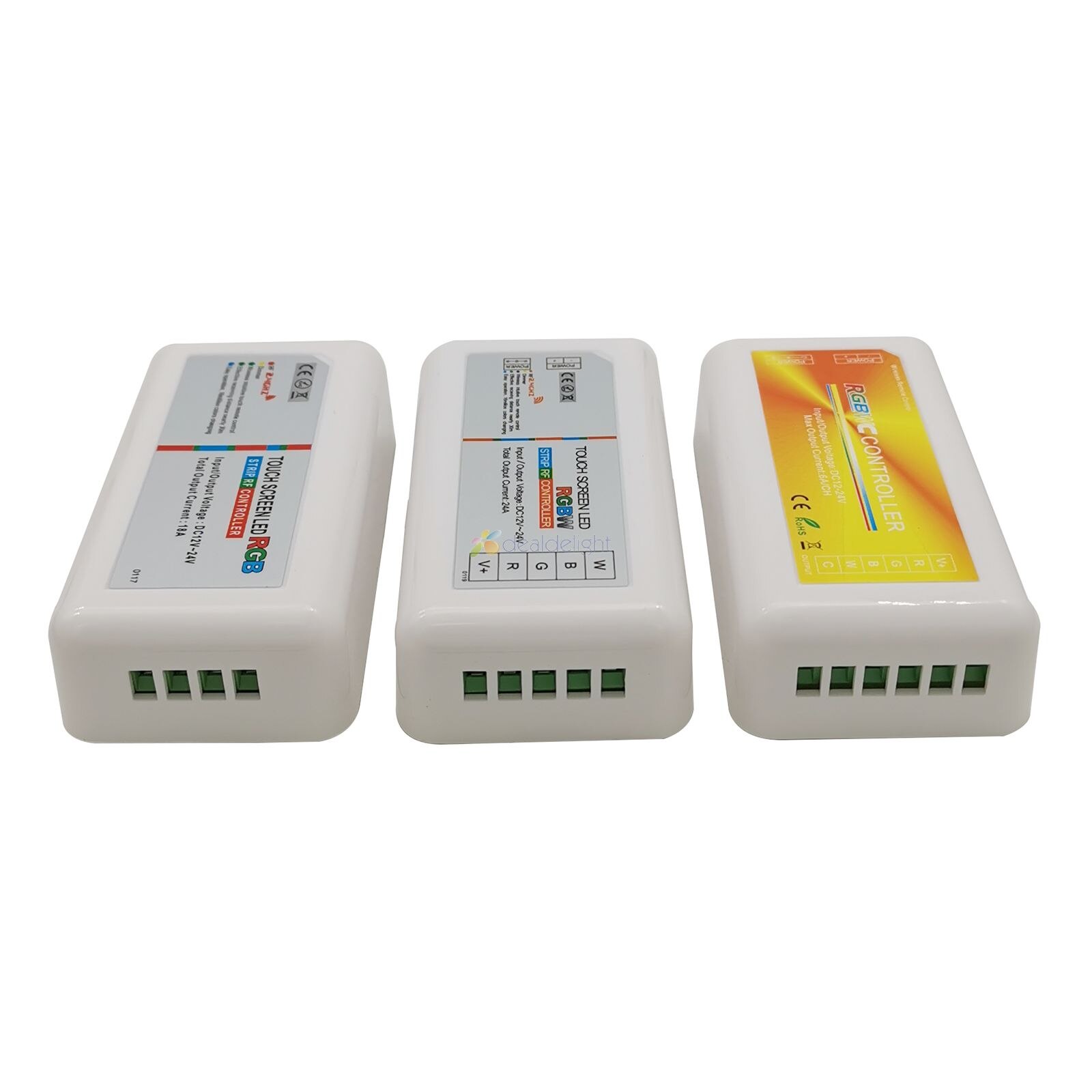 2,4G Touch Screen LED Controler RGBW RGB RGBWC DC12-24V 18A Fernbedienung Für RGB RGBW RGB + CCT LED streifen