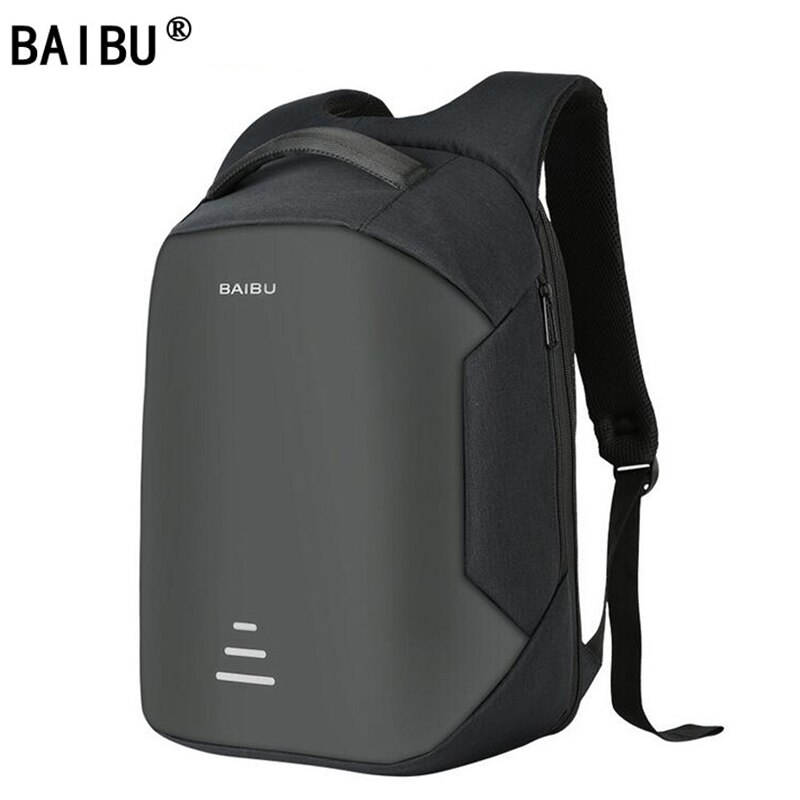 BAIBU Neue mann Rucksäcke Männer USB Ladung Laptop Anti diebstahl Rucksack Rucksack Lässig Mochila Reisetasche für männliche