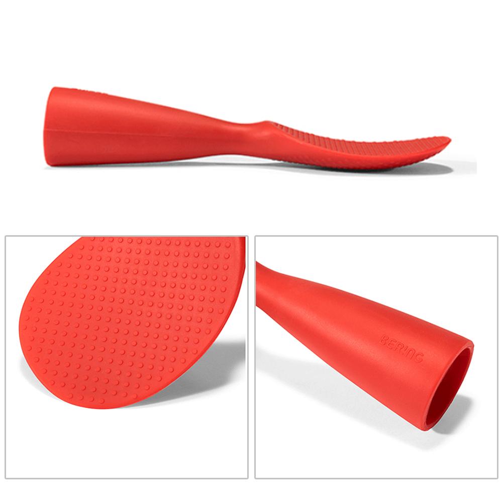 Silicone Rice Spoon Multi-purpose High Temperature Resistance Spoons Heat Insulation Coating Spoon Tableware Cultery