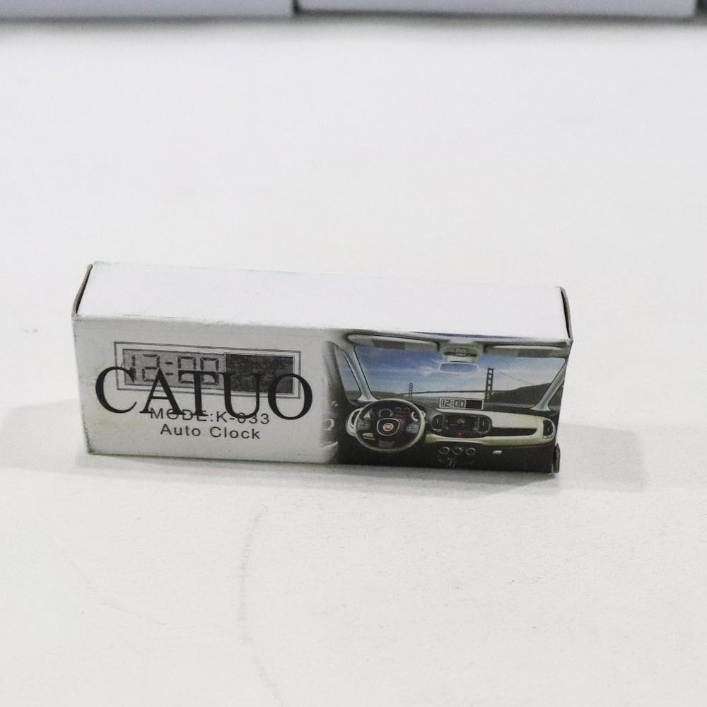 1Pcs Licht Gewicht Duurzaam Transparant Auto Elektronische Klok Lcd-scherm Digitale Met Sucker Lcd Horloge Klok