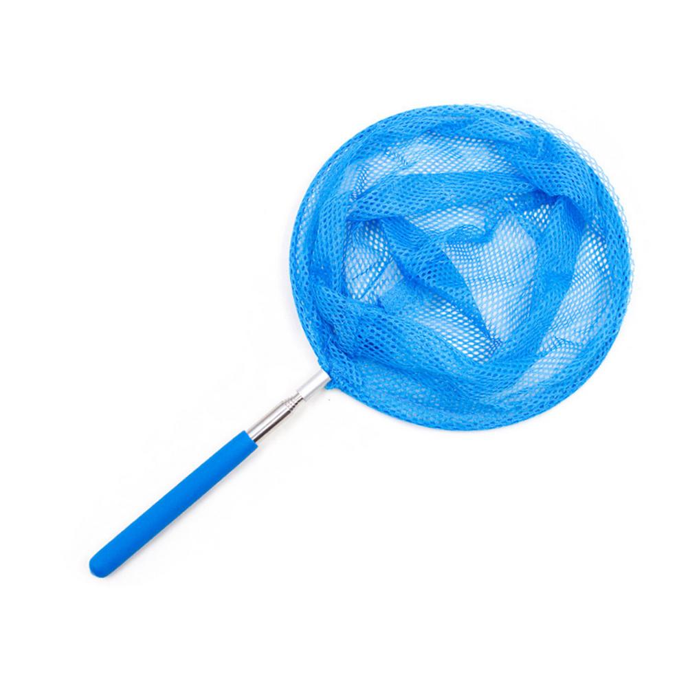 Swimming Pool Net Tool Water Fishing Net Pool Cleaning Net Equipment Home Outdoor Fishing Pool Cleaner Retractable Accessories: Round