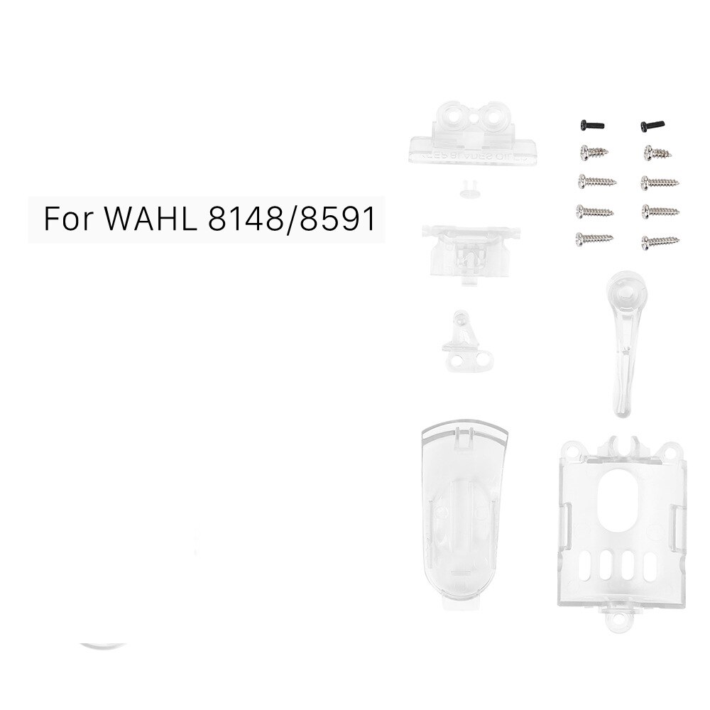 Coque supérieure transparente pour tondeuse à cheveux série Wahl 8591/8148, couvercle supérieur Transparent, g0402: Transparent