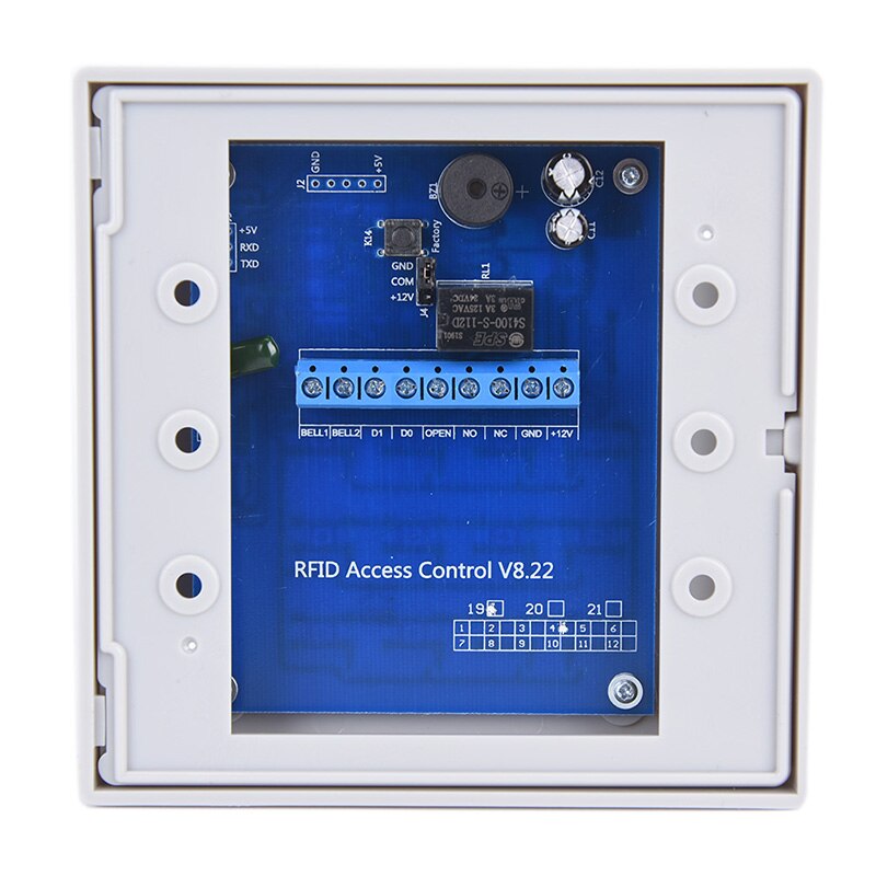 Security RFID Proximity Entry Door Lock Access Control System Device Machine 11.8cm x 11.8cm x 2.2cm