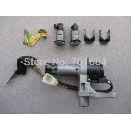 Ignition Switch Lock Latch Key Set For 150CC Chinese Scooter Moped [PX107]