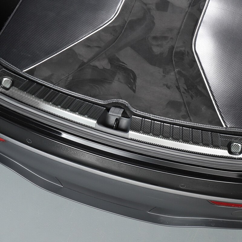 Voor Tesla Model Y Kofferbak Bumper Protector Rvs Grandado