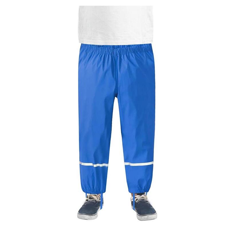 freundlicher Regen Schlauch Wind-und Wasserdichte Regen Hosen Atmungsaktive Schlamm Hosen für Mädchen Jungen draussen-Schlauch unisex