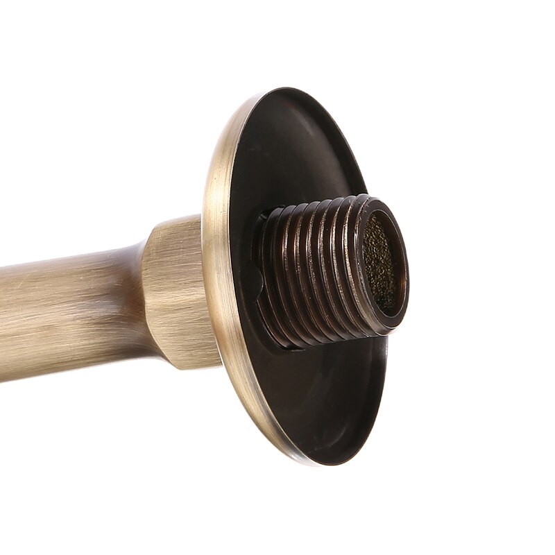 Wall Mounted Brass Taps Antique Wall Mounted Brass Kitchen Bathroom Washing Machine Single Faucet Taps Durable And Solid